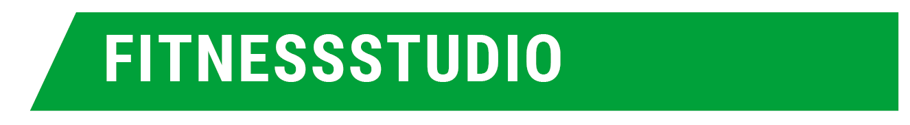 Balken Fitnesstudio gruen